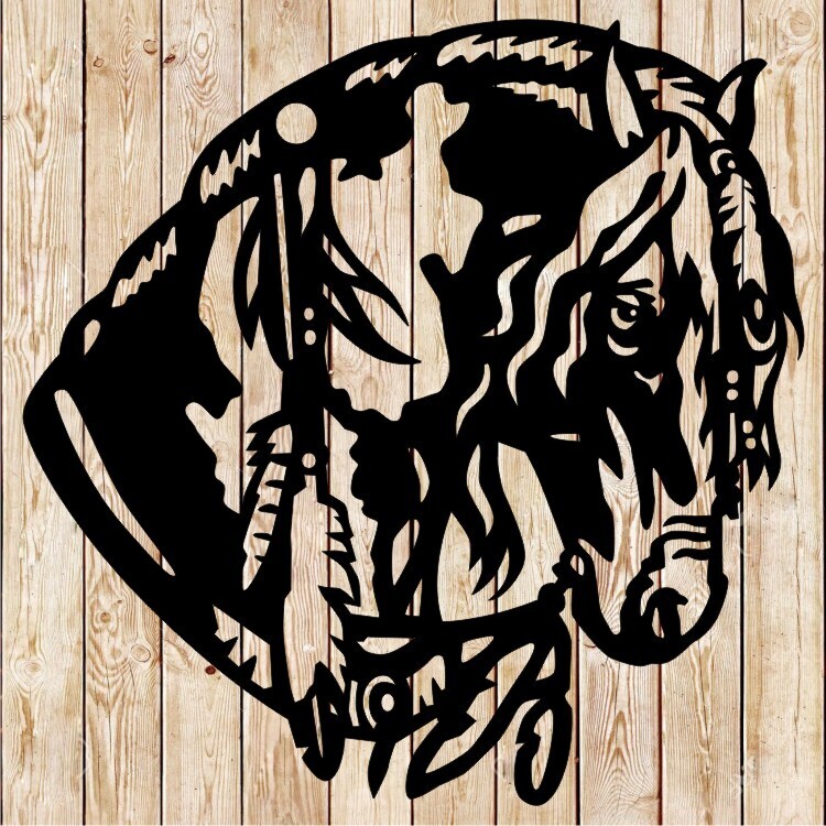 Indian Horse Head cutting file
