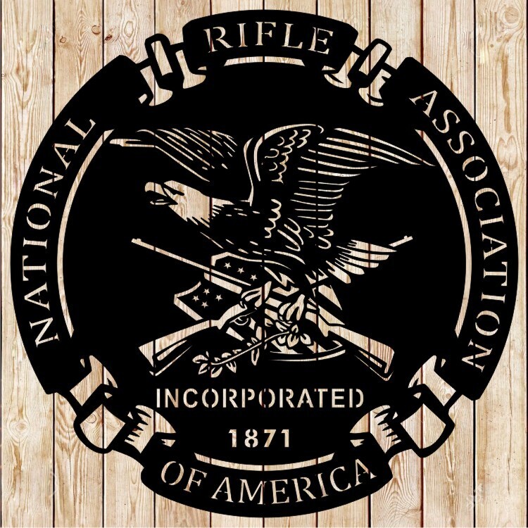 NRA  National Rifle Association Logo cutting file