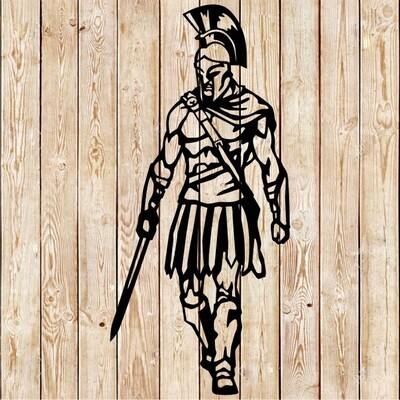 Spartan Soldier - Gladiator cutting file