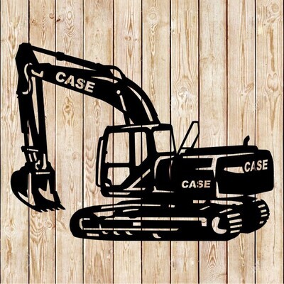 Excavator CASE CX210 Sign Cutting File