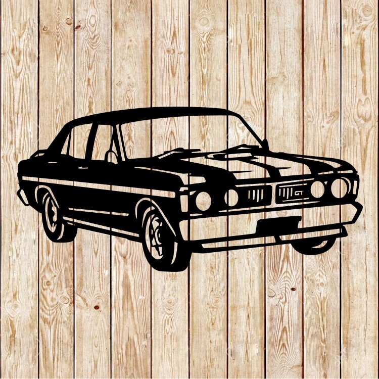 Ford Falcon XY GT HO 1971 Cutting File