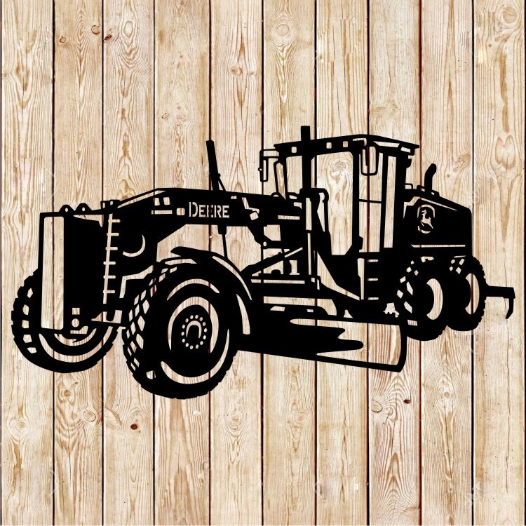 John Deere 872 Grader Vector Cutting File