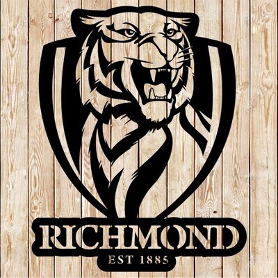 Richmond Tigers Football Club - AFL Logo cutting file