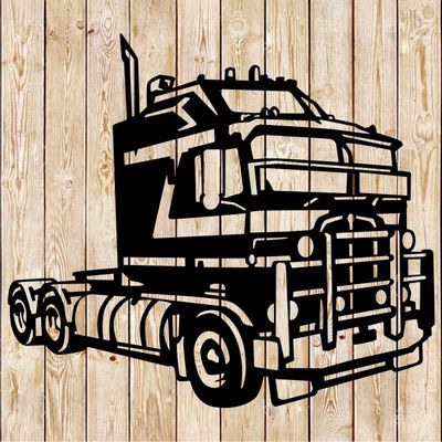Kenworth Truck Vector Cutting File