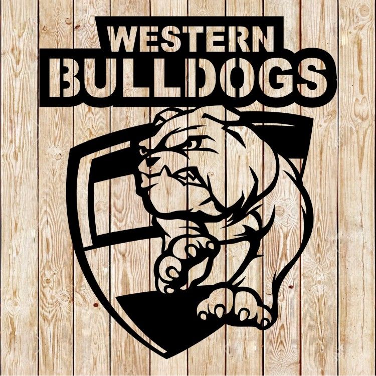 Bulldogs Football Club - AFL Logo cutting file
