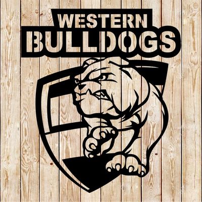 Bulldogs Football Club - AFL Logo cutting file