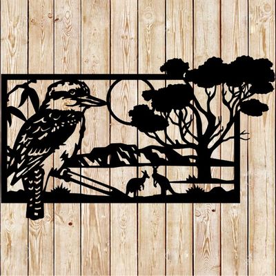 Australian Wild Landscape - Kookaburra Cutting File