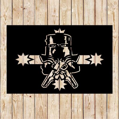 Ned Kelly Flag Sign