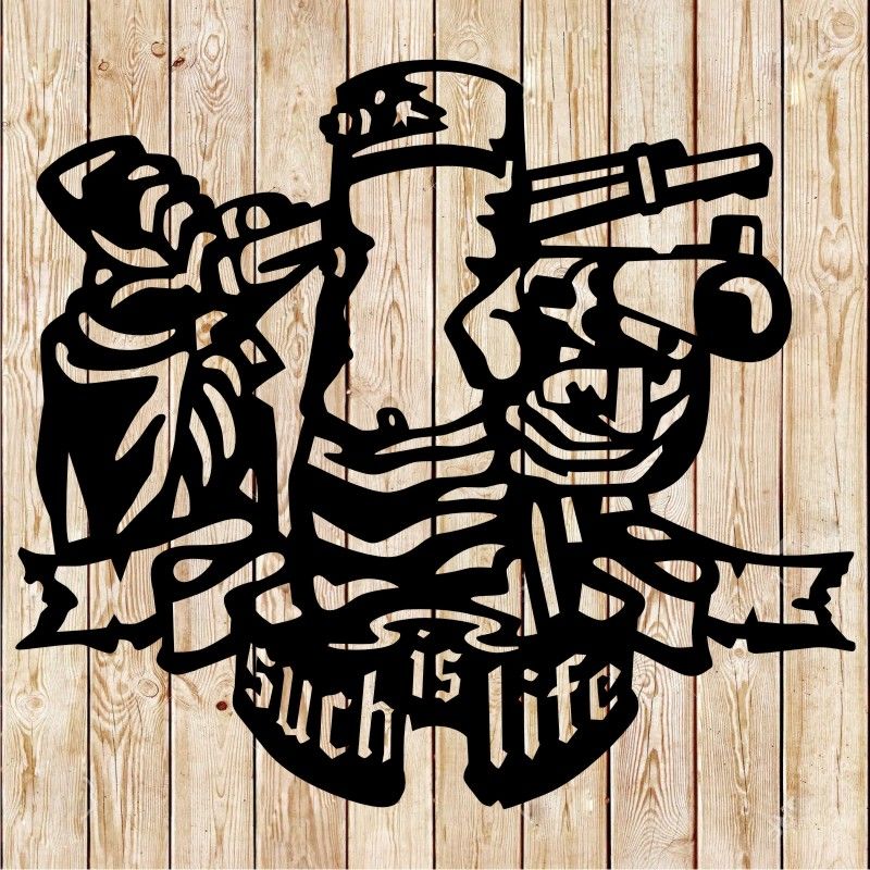 Ned Kelly Such is Life Banner Sign