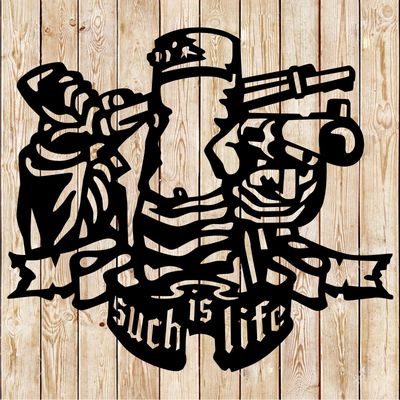 Ned Kelly Such is Life Banner Sign