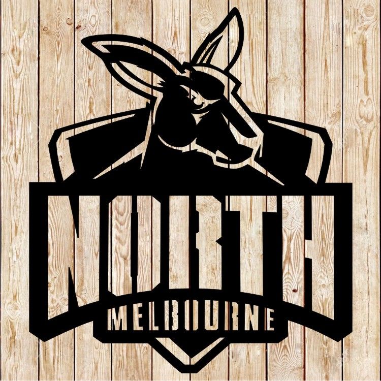 North Melbourne Kangaroos Football Club - AFL Logo cutting file