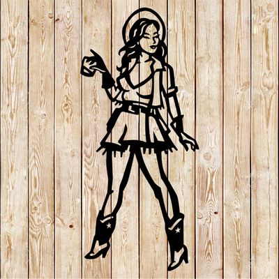 Whiskey - Whisky Cowgirl . Cutting file