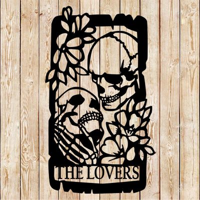 Halloween Skeleton Lovers cutting file