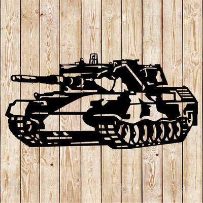 Leopard Tank Vector Cutting File