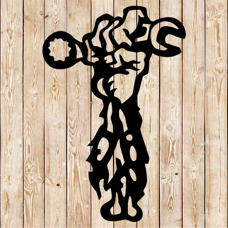 Zombie Hand with Wrench - Workshop - Build &amp; Repair Sign Cutting File