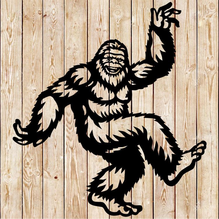 Sasquatch/Bigfoot  Dancing Cutting File