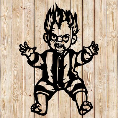 Halloween&#39;s Baby Betelgeuse Beetlejuice cutting file