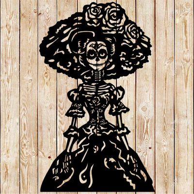 La Catrina Dress cutting file