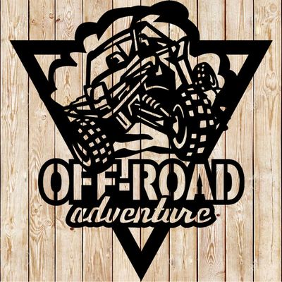 OFF Road - UTV Adventure triangle Cutting File