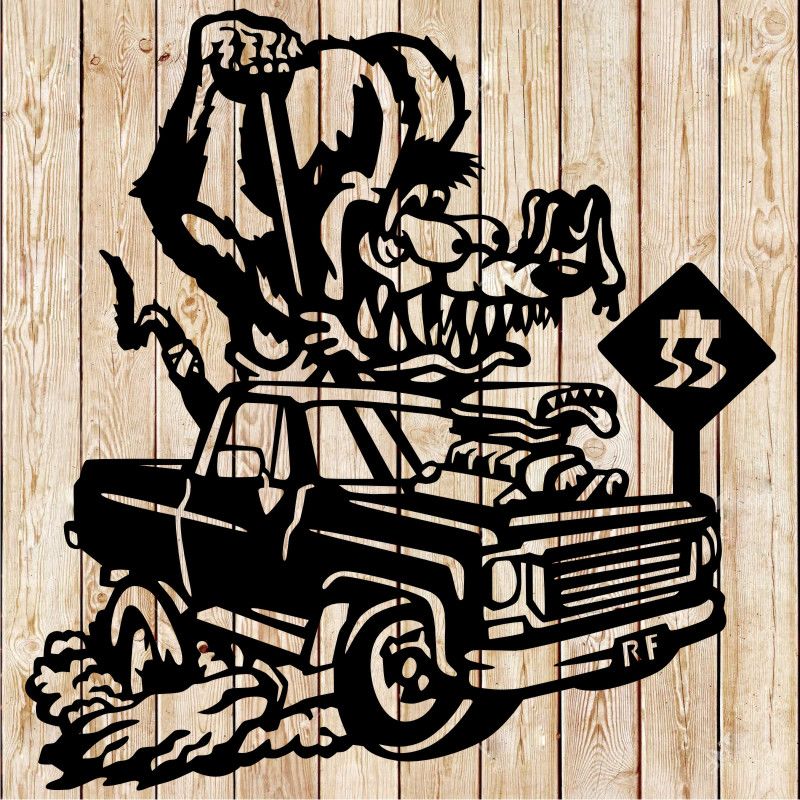 Chevy Truck Rat Fink  Cutting File