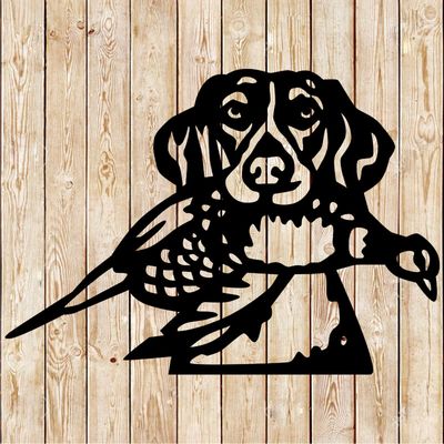 Pheasant Hunting​ Dog cutting file