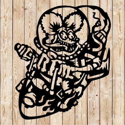Space Rat Fink  Astronaut. Cutting File