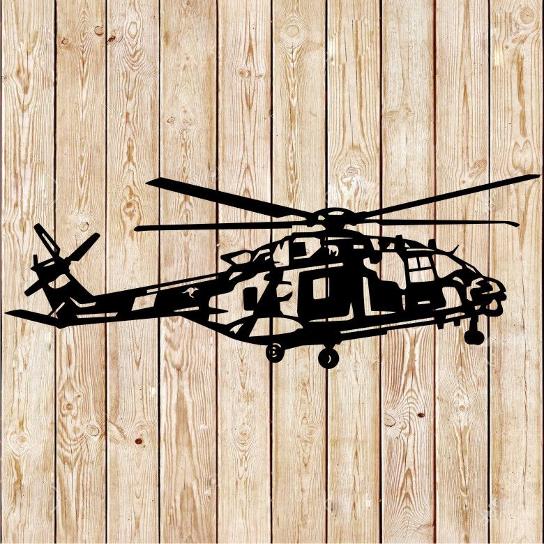 ANZAC - NHIndustries MRH-90 Taipan - NH90 Helicopter cutting file