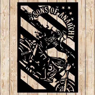 Sons of Anarchy Bike Cutting File