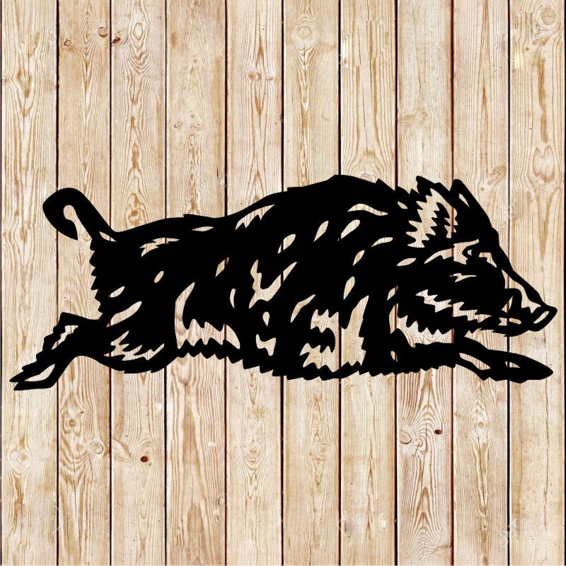 Running Hog cutting file