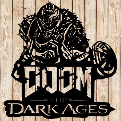 Doom Dark Ages Videogame Cutting File