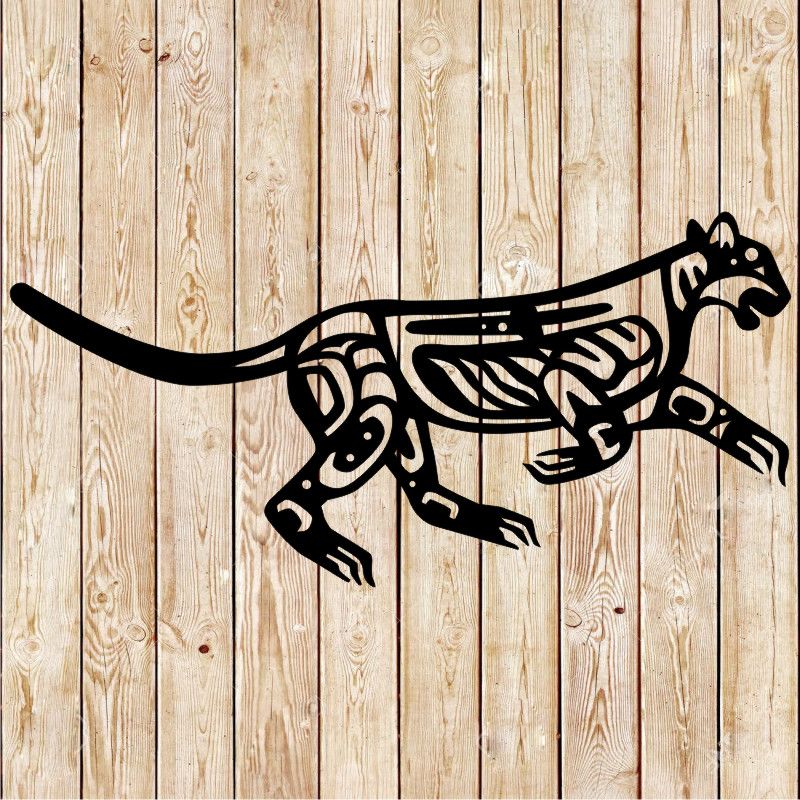 Native American - Pacific Northwest - Cougar - Puma Tribal Cutting File