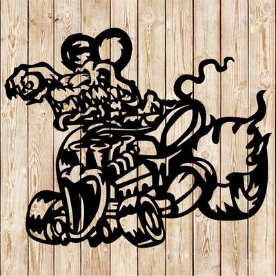 Rat Fink Hot Rod flames Cutting File