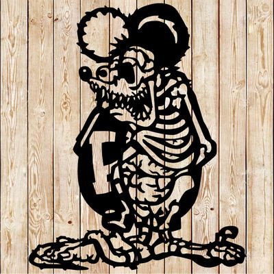 Anatomy of a Fink Rat - Zombie Cutting File