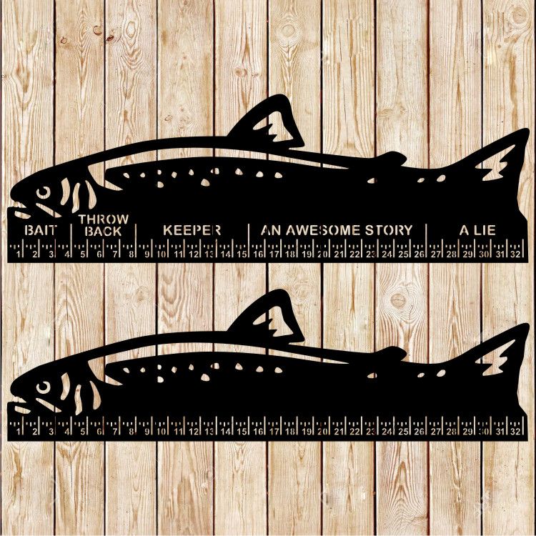 Fish Ruler cutting file