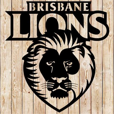 Brisbane Lions Football Club AFL Logo cutting file