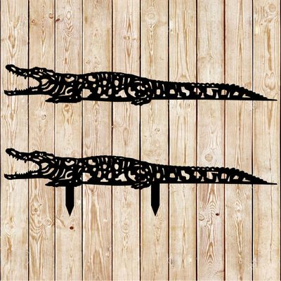 Australian Saltwater Crocodile cutting file