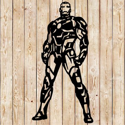 Iron Man Marvel Comics cutting file