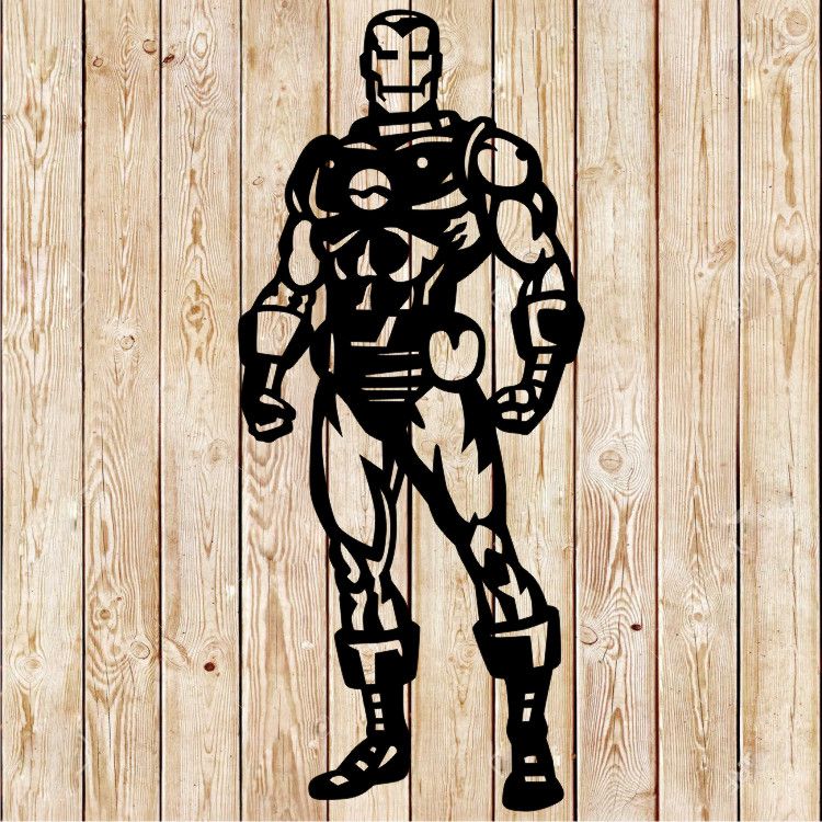 Iron Man Classic Marvel Comics cutting file