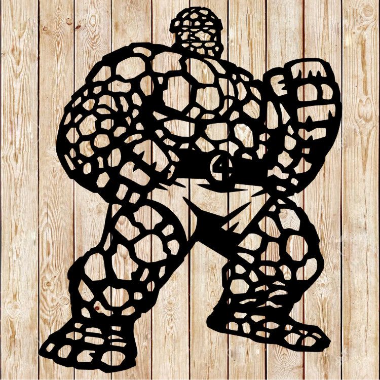 The Thing Marvel Comics Comics cutting file