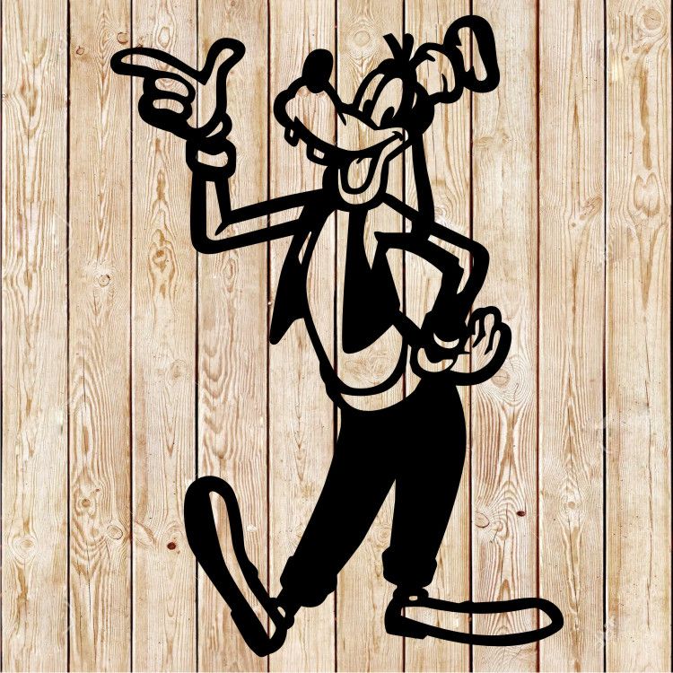Goofy Disney Cartoon cutting file