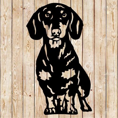 Dashound Dachshund  Dog Cutting file