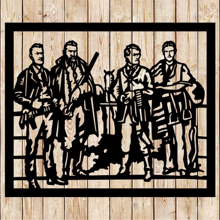 Ned Kelly Gang - Bushrangers Cutting File