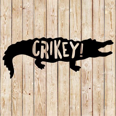 Crikey Crocodile cutting file