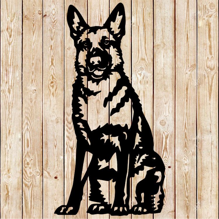 German Shepherd Dog Cutting file