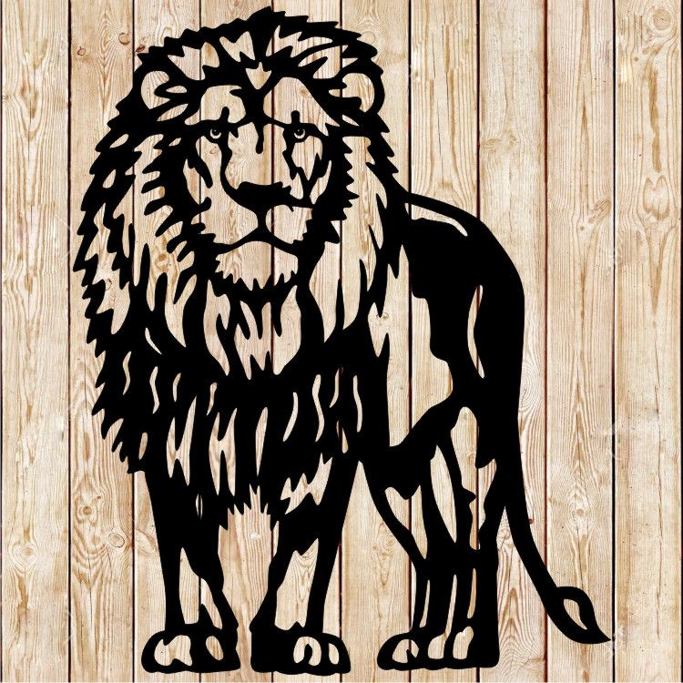 Lion cutting file