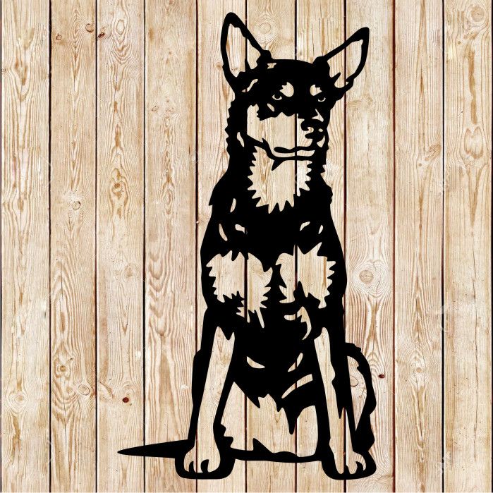 Australian Kelpie Dog Cutting file