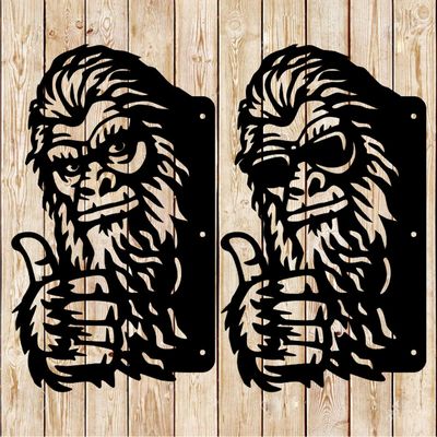 Bigfoot doing ok fingers Cutting File