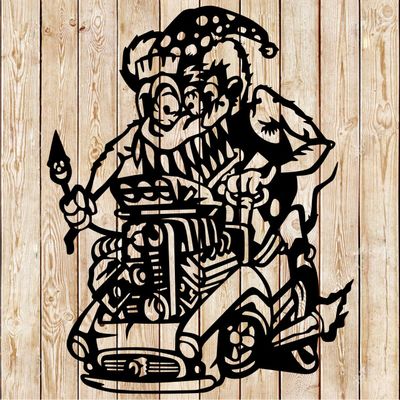 Joker Rat Fink Cutting File