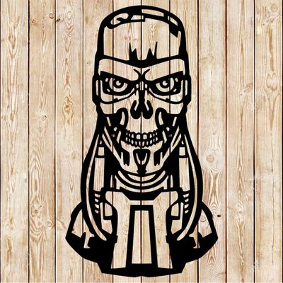 Terminator T-800 cutting file