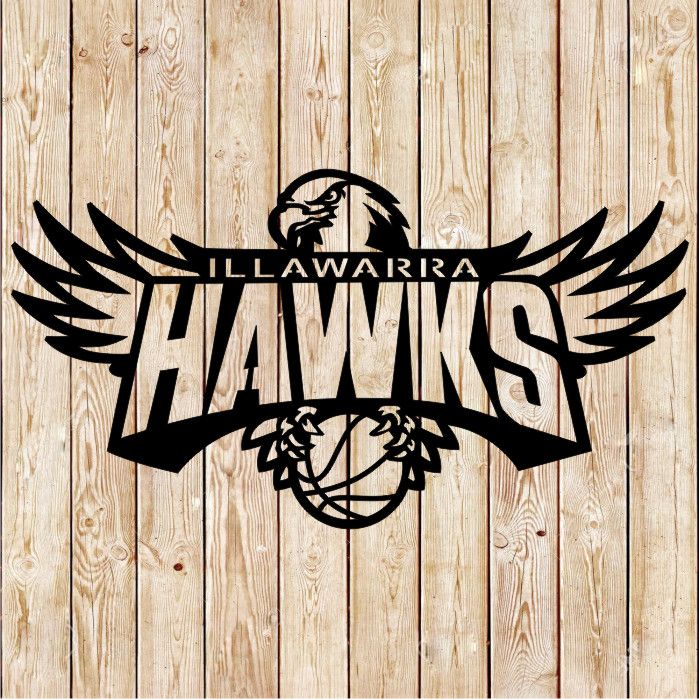 NBL - Illawarra Hawks logo cutting file